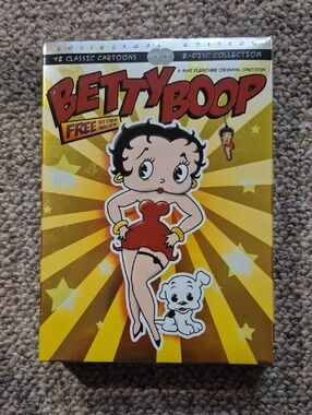 Betty Boop Classic Cartoons DVD 2 Disc Collection Of 42 Classic Cartoons